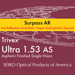 Trivex lenses surpass AR